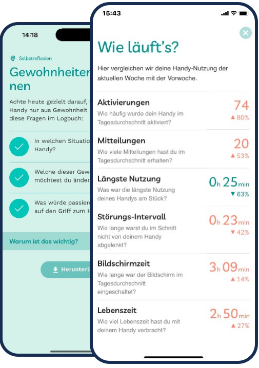 Für eine gesunde Screen-Life-Balance